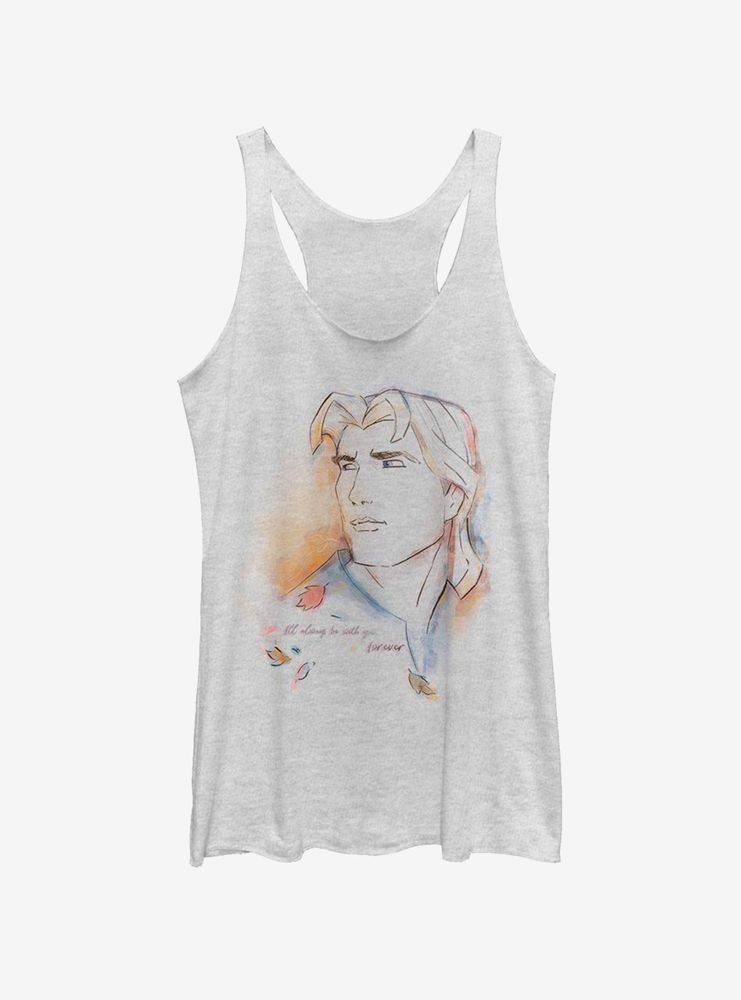 Disney Pocahontas Watercolor John Womens Tank Top