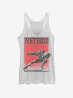 Nintendo Samus Solid Womens Tank Top