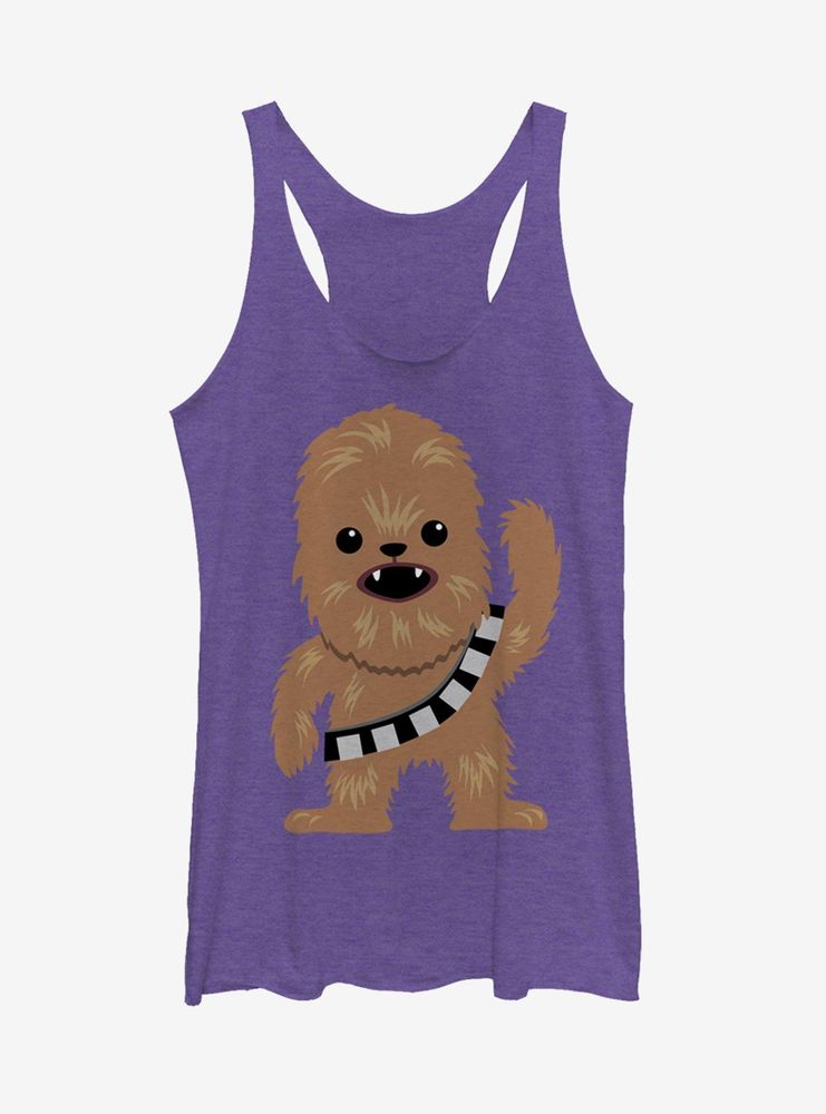 Star Wars Chewie Cutie Womens Tank Top