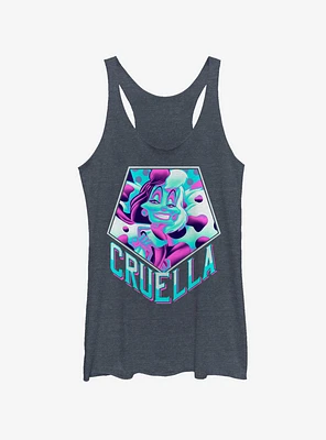 Disney Villains Cruella Pentaneon Womens Tank Top