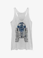 Star Wars Decorative R2D2 Womens Tank Top