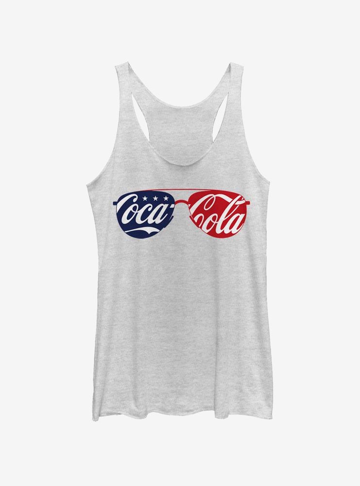 Coke Glasses Womens Tank Top