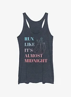 Disney Cinderella Run Like It's Almost Midnight Womens Tank Top