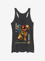 Nintendo Samus And Ball Womens Tank Top