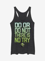 Star Wars Do Try Womens Tank Top