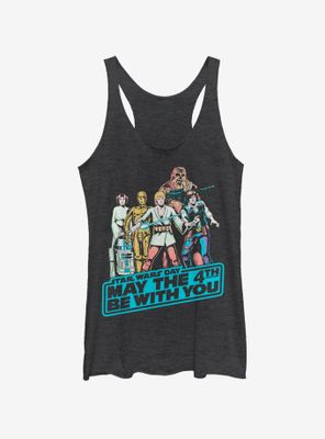 Star Wars May Fourth Group Womens Tank Top