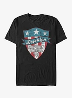 Marvel Brooklyn Cap Logo T-Shirt