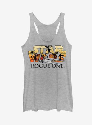 Star Wars Rogue One U-Wing Logo Womens Tank Top