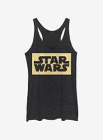 Star Wars Logo Knockout Womens Tank Top