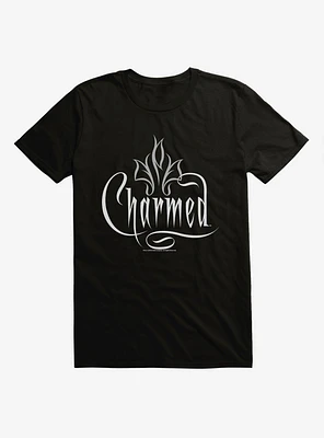 Charmed Gothic Print Logo T-Shirt