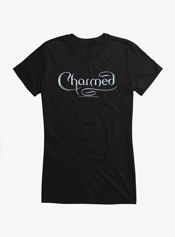 Charmed Logo Script Girls T-Shirt