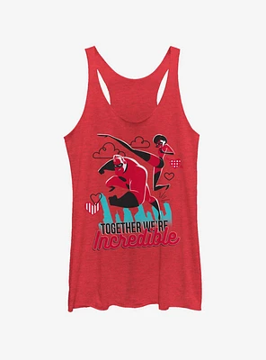 Disney Pixar The Incredibles Together Incredible Womens Tank Top