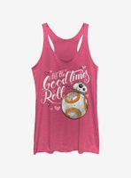 Star Wars The Force Awakens Good Times Heart Womens Tank Top