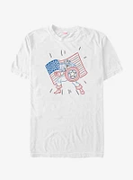 Marvel Neon Cap T-Shirt