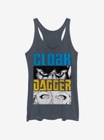 Marvel Cloak Dagger Panels Womens Tank Top