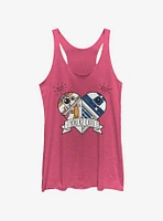 Star Wars The Force Awakens BB8 heart R2 Womens Tank Top