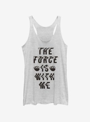 Star Wars The Last Jedi With Me Womens Tank Top