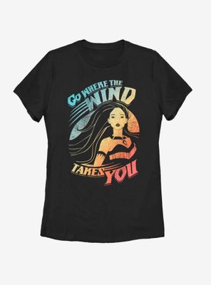 Disney Pocahontas Wind Takes You Womens T-Shirt