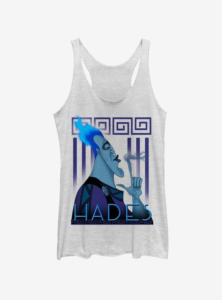 Disney Villains Hades Finger Smoke Womens Tank Top