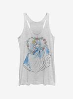 Disney Princesses Cinderella Flow Cast Womens Tank Top