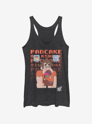 Disney Ralph Breaks The Internet Pancake Milkshake Womens Tank Top