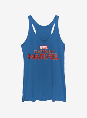 Marvel Captain Classic Logo Womens Tank Top