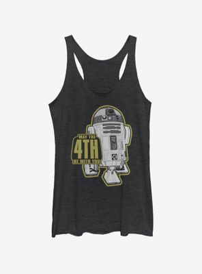 Star Wars May R2D2 Womens Tank Top