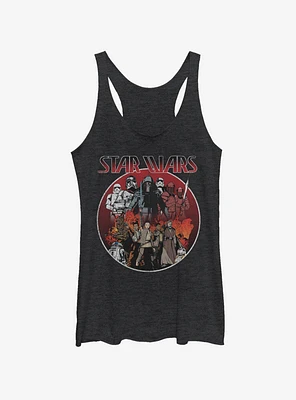 Star Wars The Last Jedi SW Groups Womens Tank Top