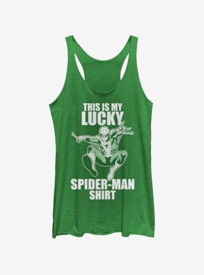 Marvel Spider-Man Lucky Spider Womens Tank Top