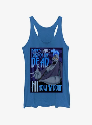 Disney Villains Names Hades Womens Tank Top