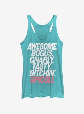 Fast Times At Ridgemont High Gnarly Spicoli Womens Tank Top