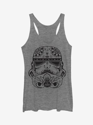 Star Wars Sugar Skull Troop Womens Tank Top