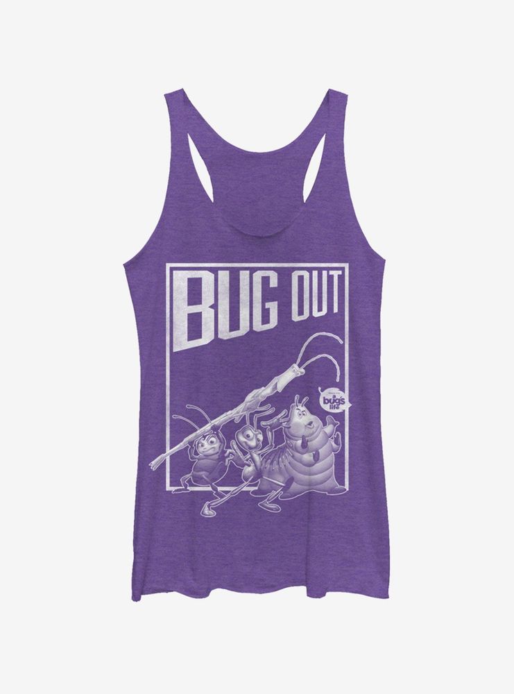 Disney Pixar A Bug's Life Bug Out Womens Tank Top