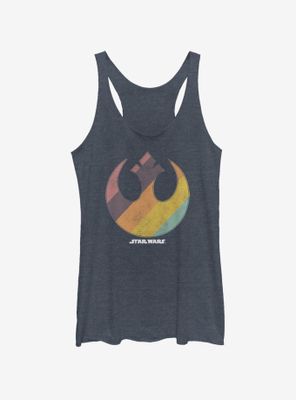 Star Wars Rainbow Rebel Womens Tank Top