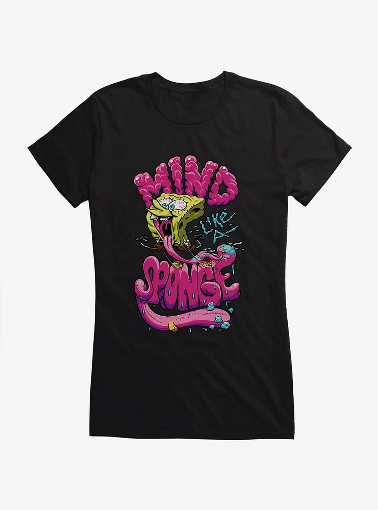 SpongeBob SquarePants Mind Like A Sponge Girls T-Shirt