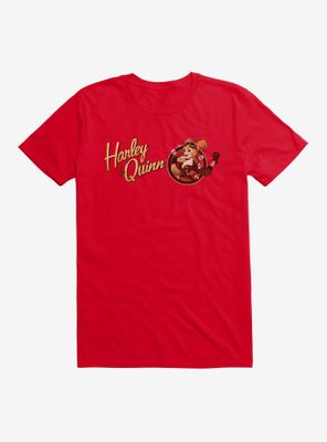 DC Comics Bombshells Harley Quinn Logo T-Shirt