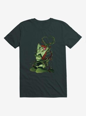 DC Comics Bombshells Poison Ivy Forest Green T-Shirt
