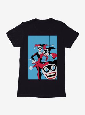 DC Comics Batman The Joker Harley Quinn Clones Womens Black T-Shirt