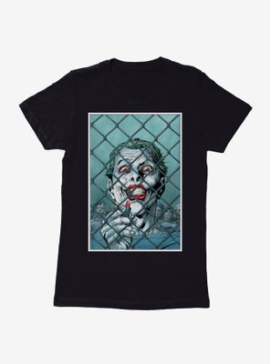 DC Comics Batman The Joker Jail Womens Black T-Shirt