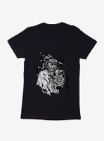 DC Comics Batman The Joker Sketch Womens Black T-Shirt