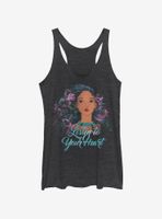 Disney Pocahontas Flower Womens Tank Top