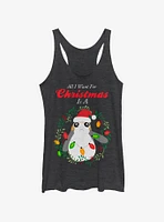 Star Wars The Last Jedi All I Want Is A Porg Womens Tank Top