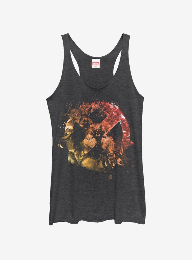 Marvel Logo X Womens Tank Top