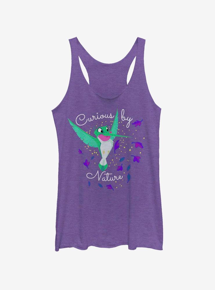 Disney Pocahontas Curious By Nature Womens Tank Top