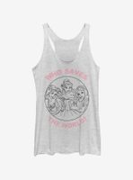 Disney Princesses Save the World Womens Tank Top