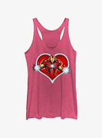 Marvel Iron Heart Blast Womens Tank Top