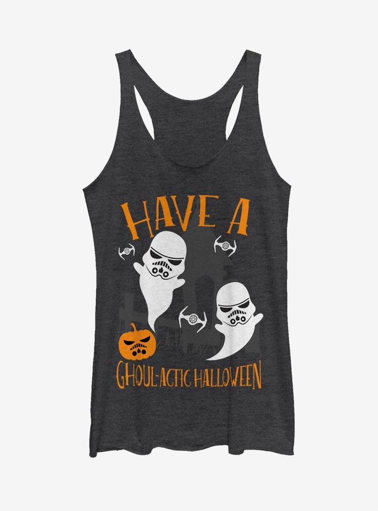 Star Wars Ghoulactic Halloween Womens Tank Top