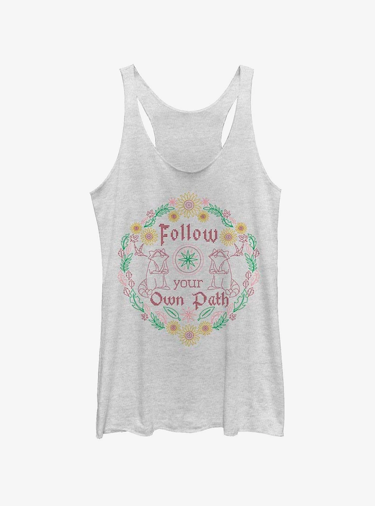 Disney Pocahontas Poca Journey Circle Womens Tank Top