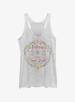 Disney Pocahontas Poca Journey Circle Womens Tank Top