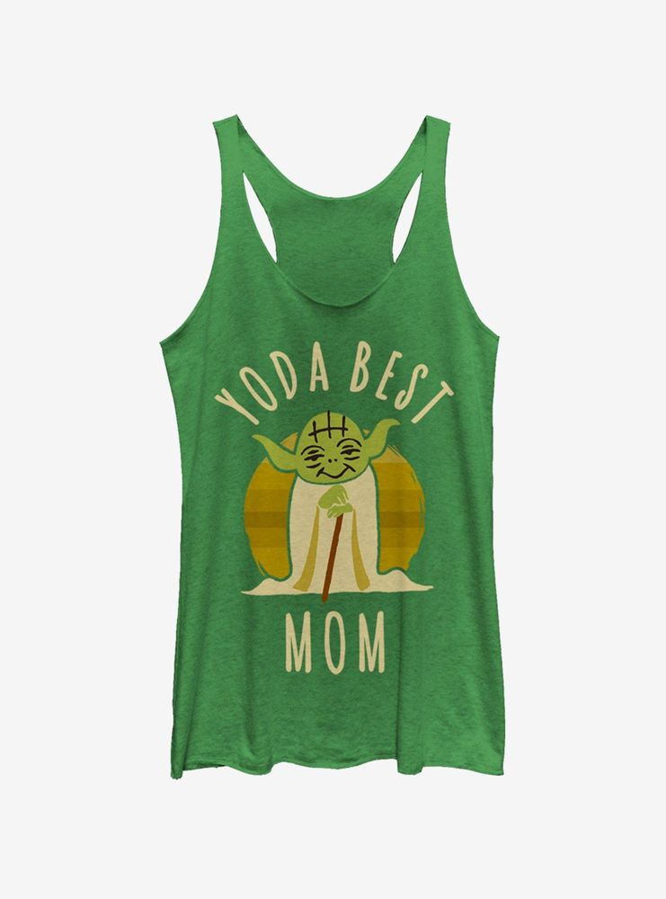 Star Wars Best Mom Yoda Says Womens Tank Top